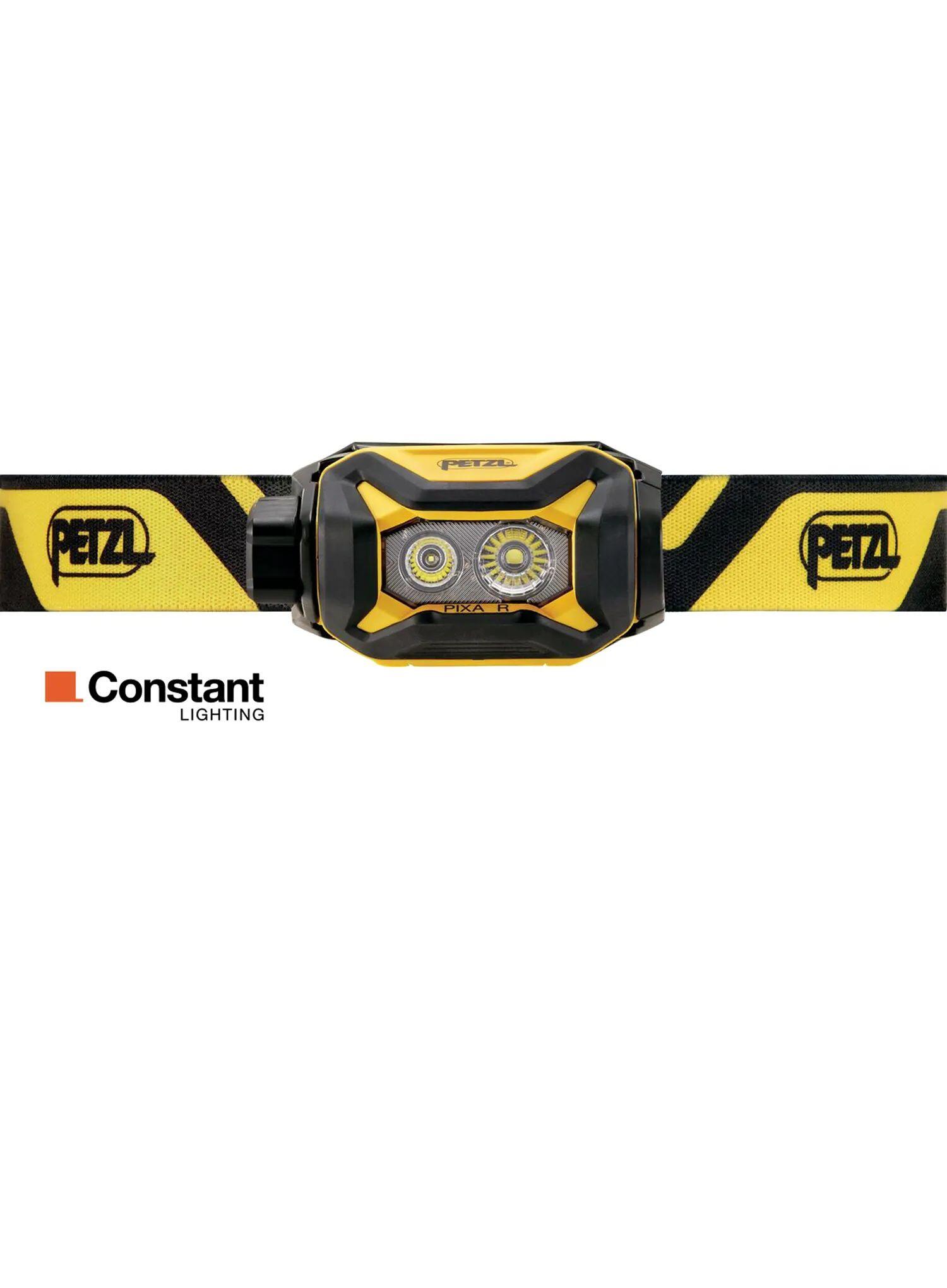 Lampada frontale Petzl PIXA R 600 lumen IP68 batteria CORE PRO 1250 mAh 2/7