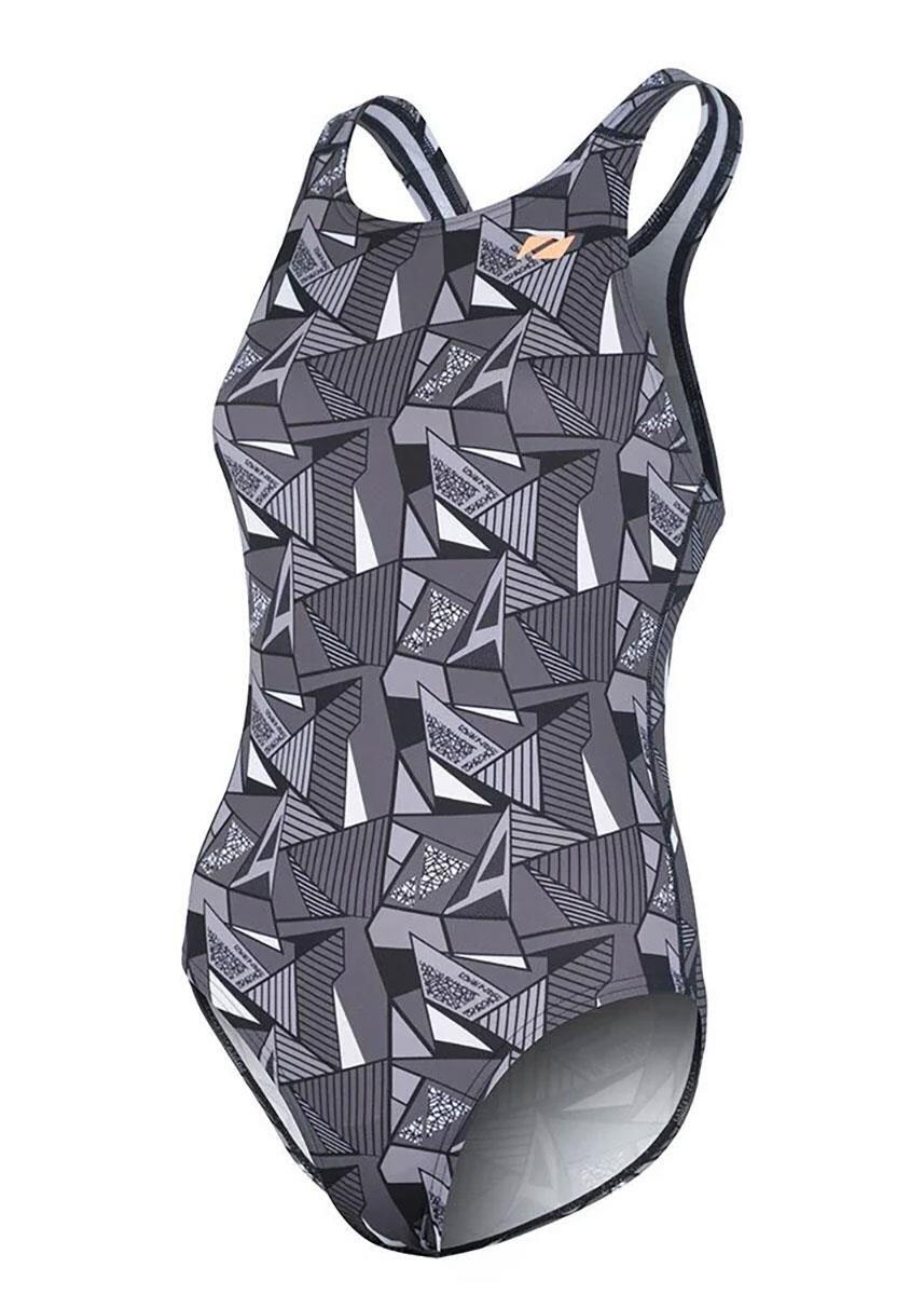 Traje de baño Zone3 Renew Classic Openwater - Negro/Gris - Talla 6 2/6