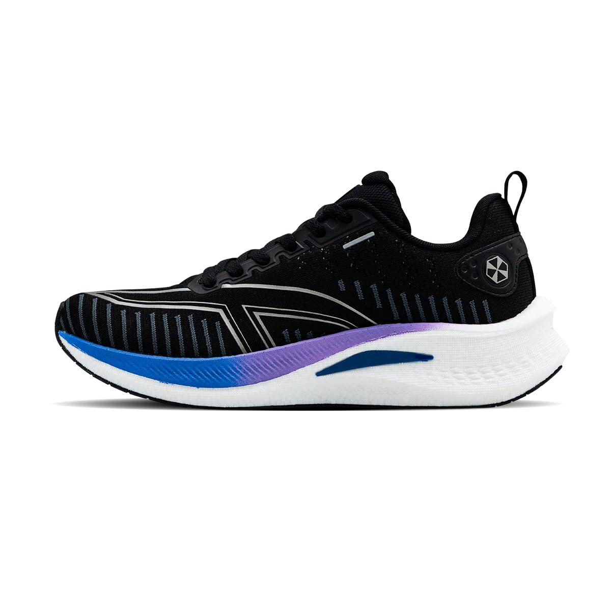 HUNDRED Hundred Sprint Pace Running shoe | Schwarz/Blau/Lila | Größe 45 EU