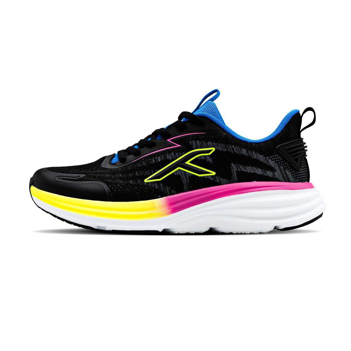 HUNDRED Hundred Soft Stride Running shoe | Schwarz/Blau/Limette | Größe 41 EU