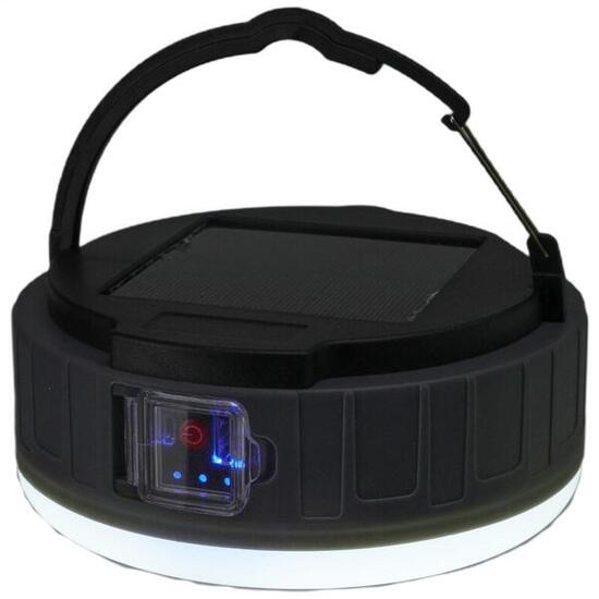 Latarka campingowa solarna Redcliffs USB wodoodporna