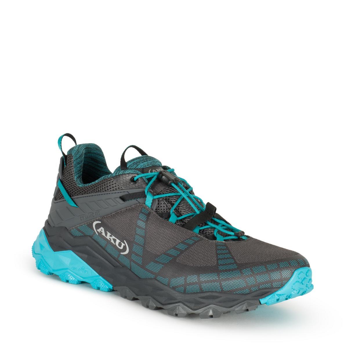 Aku - Chaussures De Randonnée Pour Femmes Aku Flyrock Gore-tex Résistantes - Chaussures De Sport - Bleu|gris - Decathlon