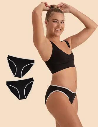 Pak 2 First menstruatie slipje grote absorptie University