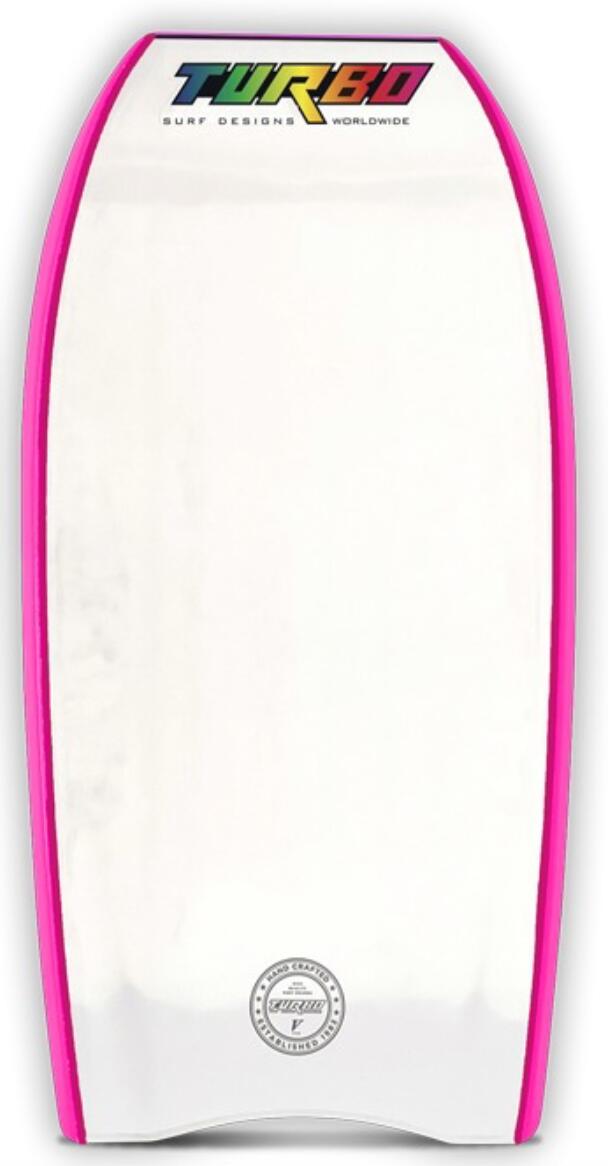Tabla de bodyboard Turbo 5 PP azul claro/blanco 42 3/3