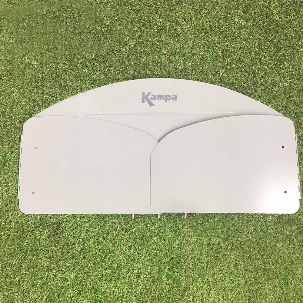 Protector de viento plegable para cocina, hornilla o barbacoa de gas - sin base 3/6