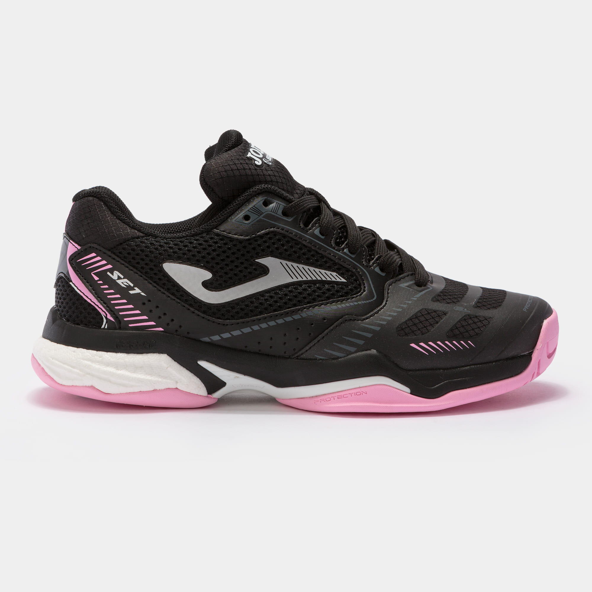 Buty tenisowe damskie Joma SET LADY black clay 3/4