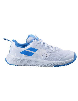 Chaussures Junior Babolat Pulsion All Court Kid 32f21518 1060 Blanc Et Bleu