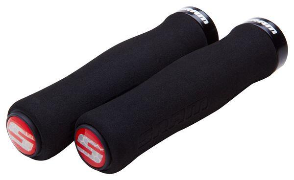 SRAM Puños de espuma SRAM CONTOUR Lock-On Negro
