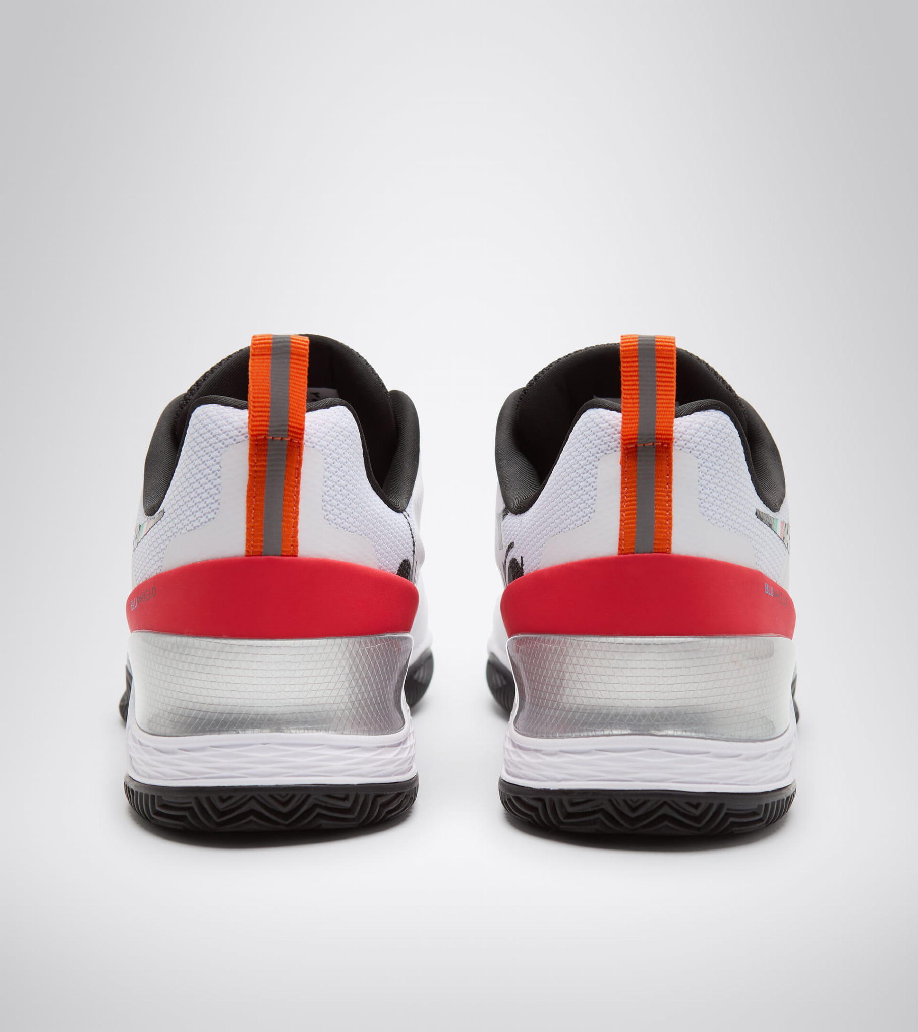 Buty do tenisa męskie Diadora BLUSHIELD TORNEO CLAY white/black/red 3/5
