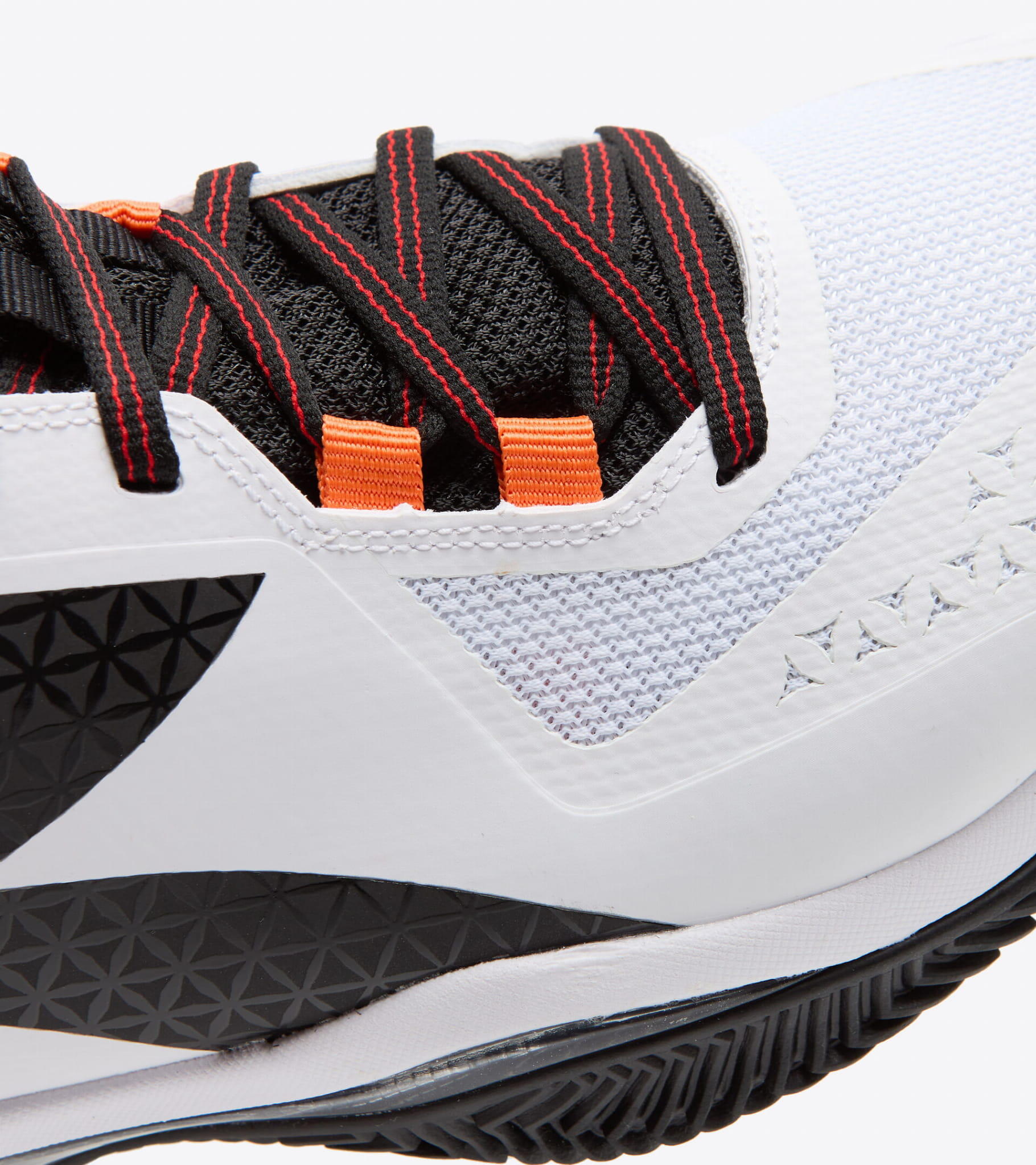Buty do tenisa męskie Diadora BLUSHIELD TORNEO CLAY white/black/red 4/5