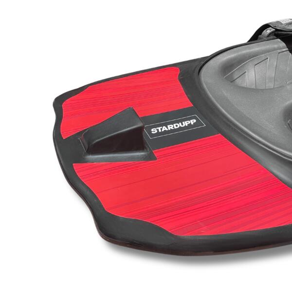 Stardupp Limited Watersport Kneeboard - Rood  - Lichtgewicht met extra grip 3/4