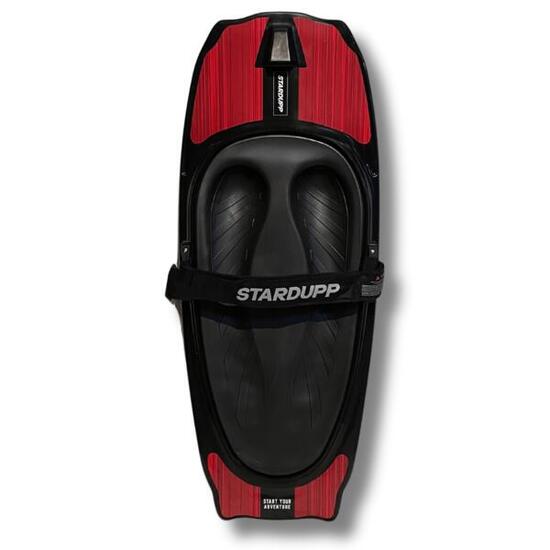 Stardupp Limited Wassersport Kneeboard – Rot – Leicht & mit extra Grip