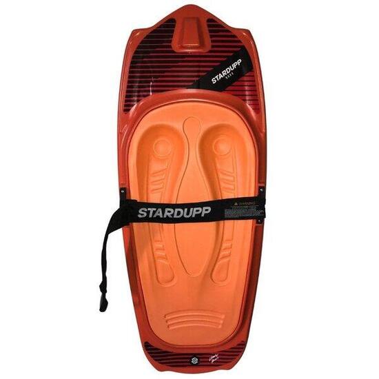 Stardupp Boss Wassersport Kneeboard – Orange – Leicht & mit extra Grip