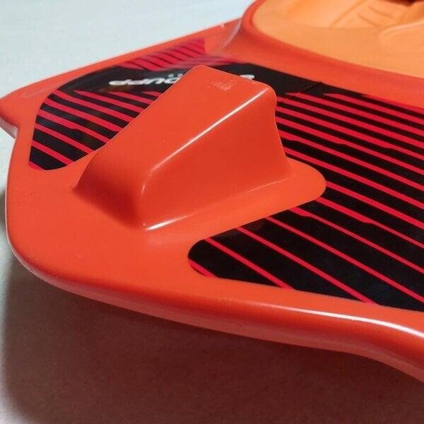 Stardupp Boss Watersport Kneeboard - Oranje - Lichtgewicht met extra grip 3/4