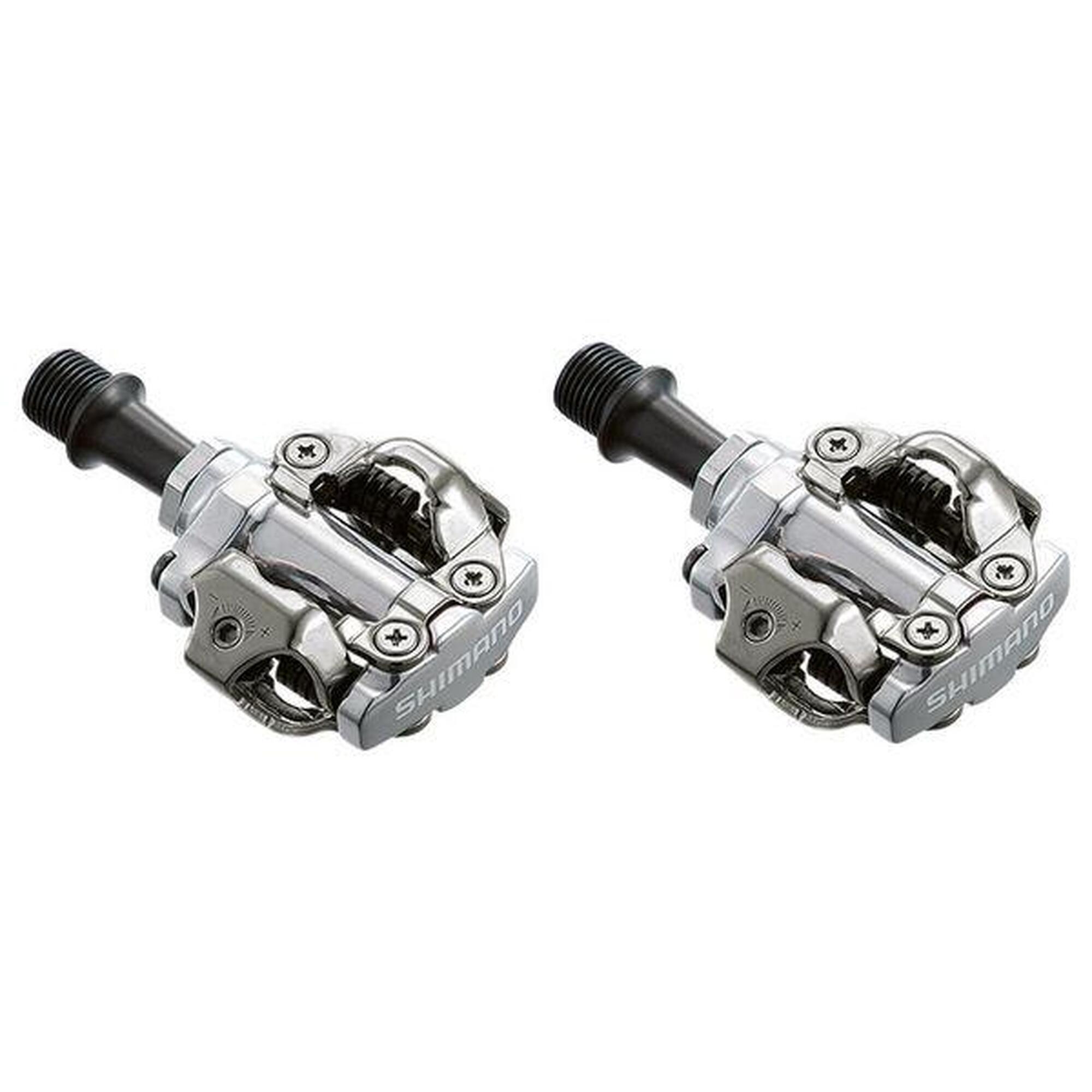 SHIMANO Paire de Pédales SPD PD-M540 Argent