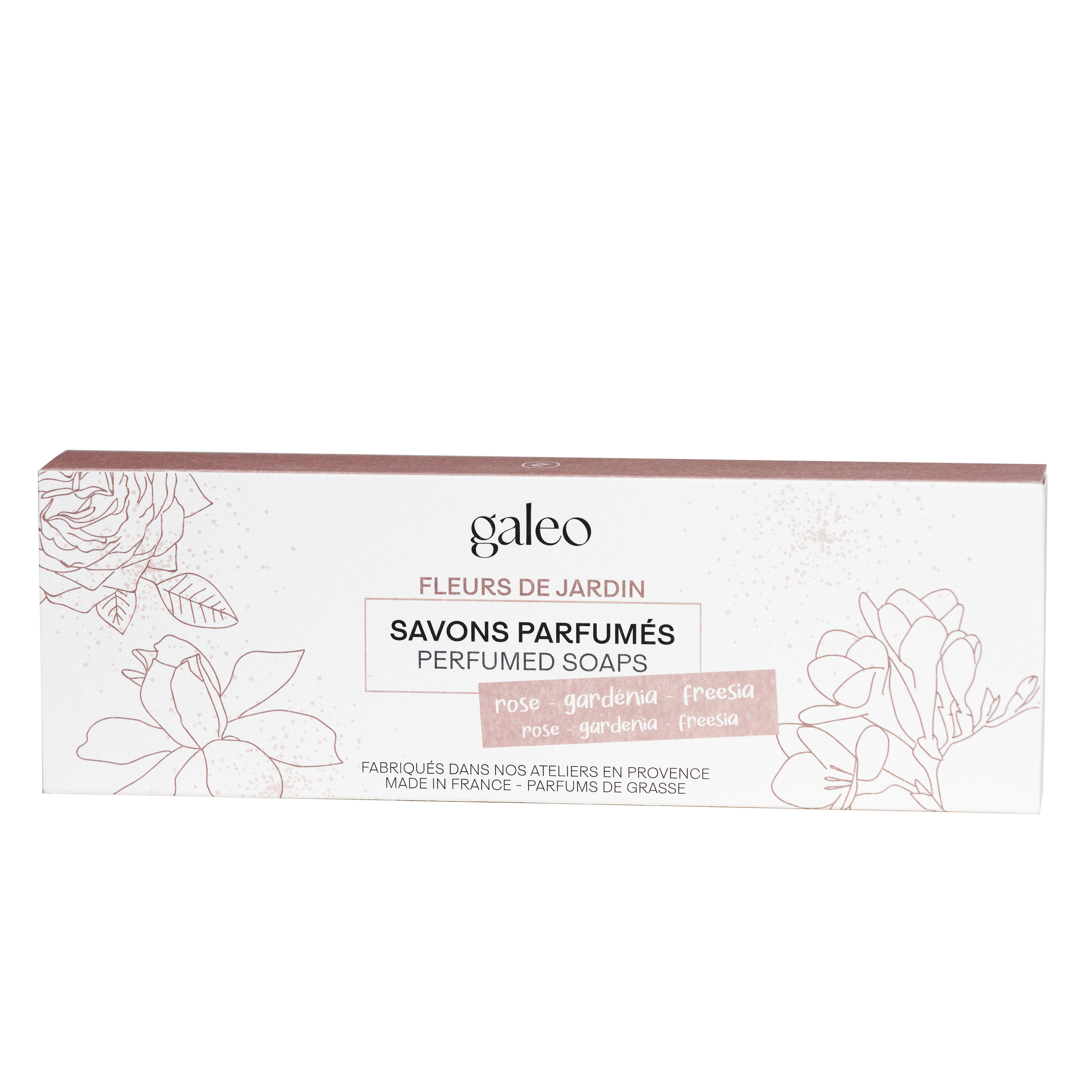 Galeo - Trio Savons Fleurs De Jardin - Savon - Decathlon