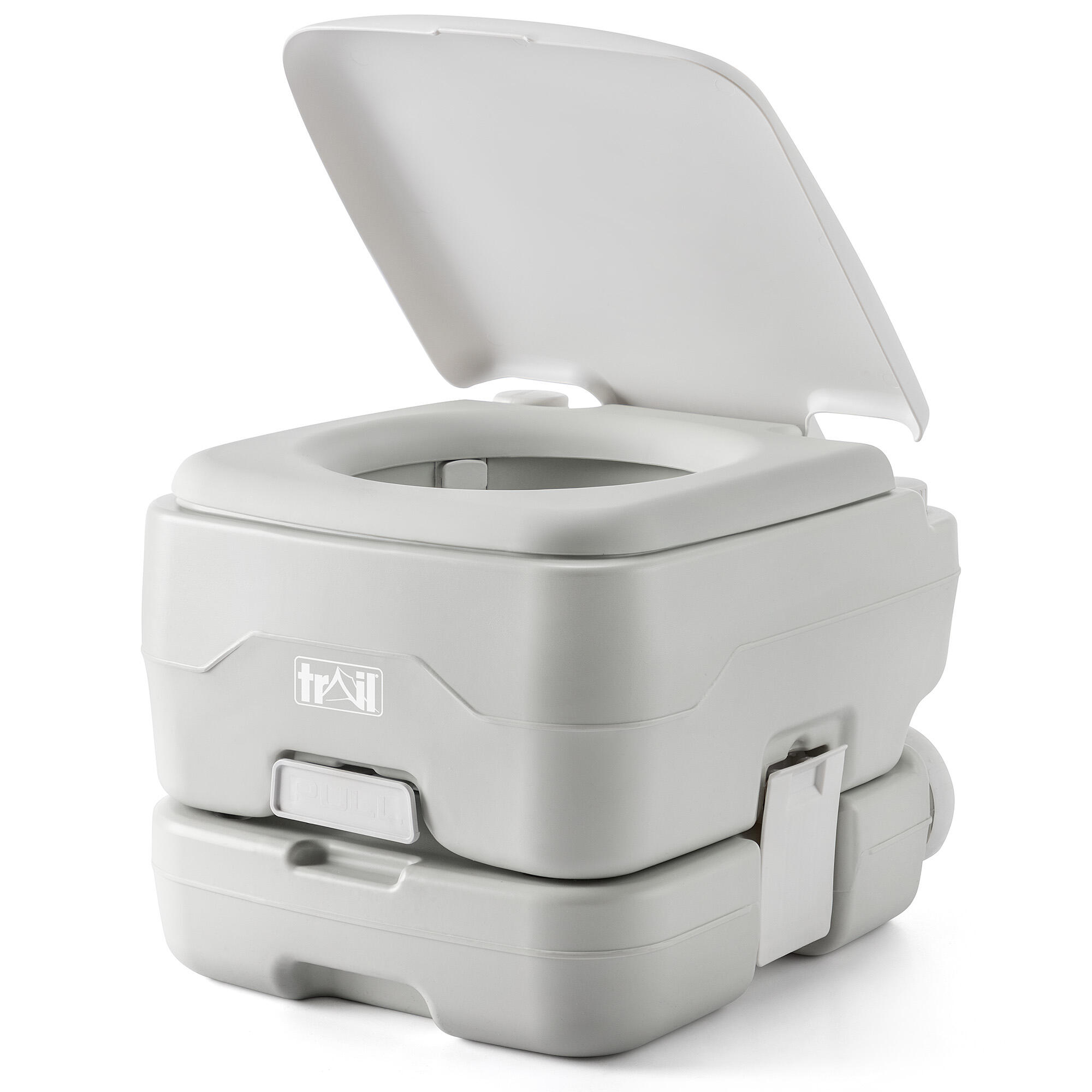 TRAIL OUTDOOR LEISURE Camping Toilet Portable 10L Flushable Porta Potty Loo Fishing Festivals