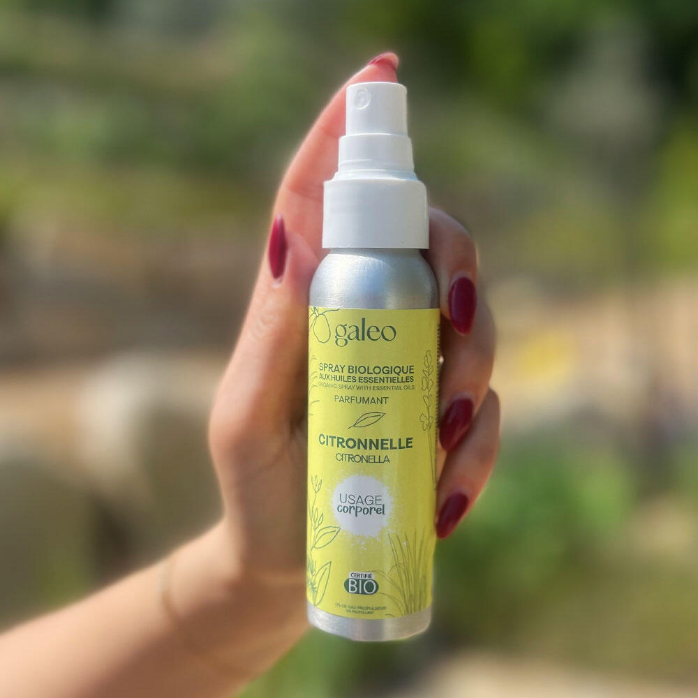 SPRAY 100% BIOLOGIQUE 75 ML À LA CITRONNELLE 2/2