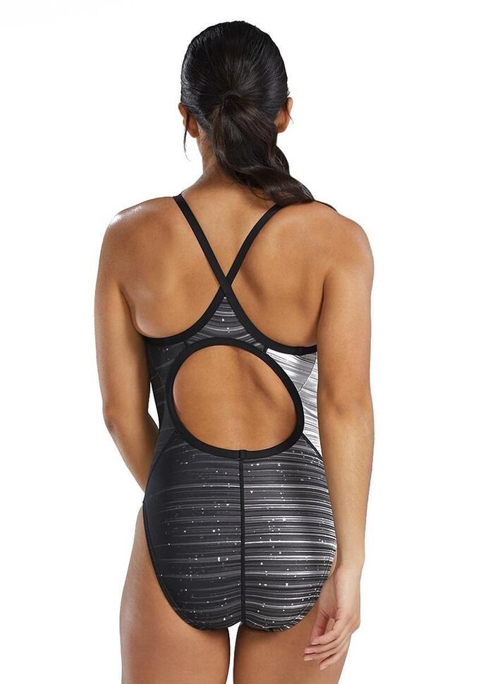 Strój Kąpielowy Tyr Diamondfit Durafast Elite Speedwarp – Tytanowy – Rozmiar 32