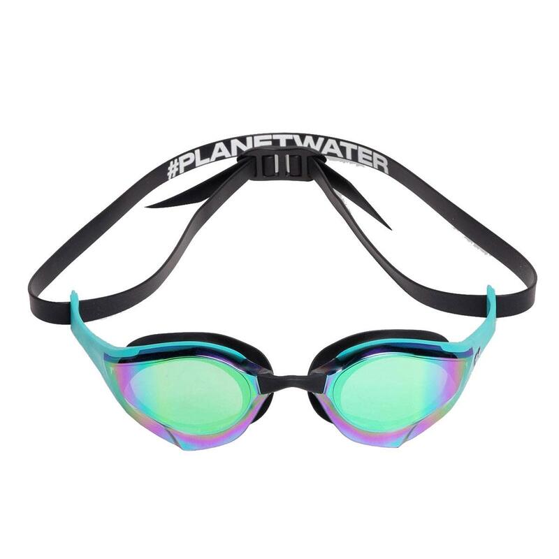 Okulary startowe Arena Cobra Edge Swipe Mirror Emerald Peacock