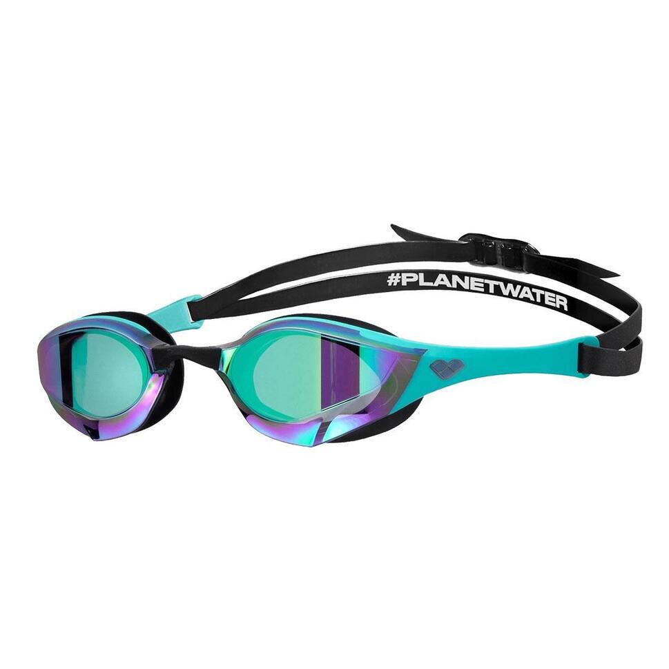 Okulary startowe Arena Cobra Edge Swipe Mirror Emerald Peacock