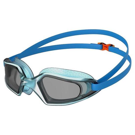 Lunettes de natation Speedo Hydropulse Junior - Bleu piscine / Bleu piment