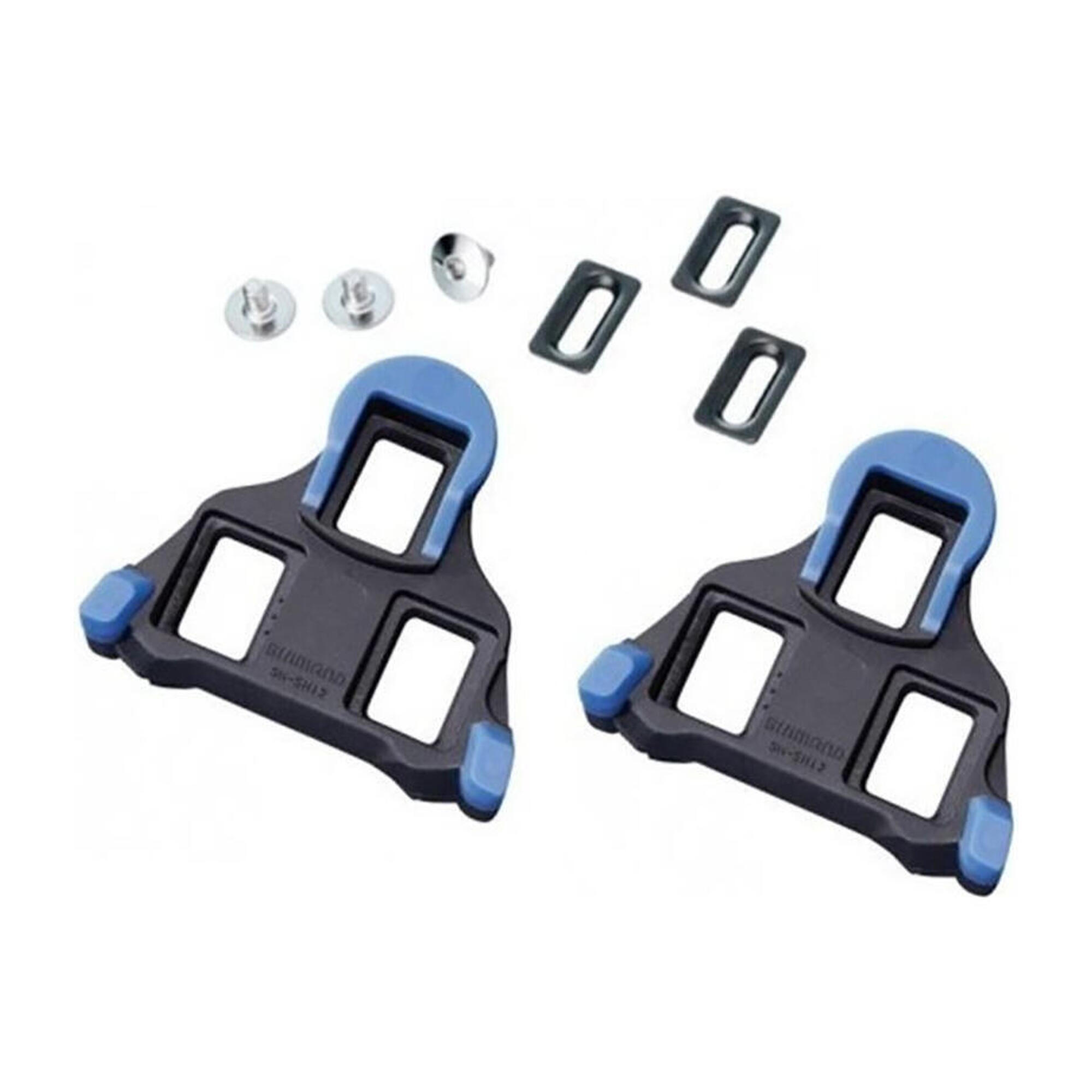 Plaques de chaussures Shimano SM-SH12 SPD SL BLEU