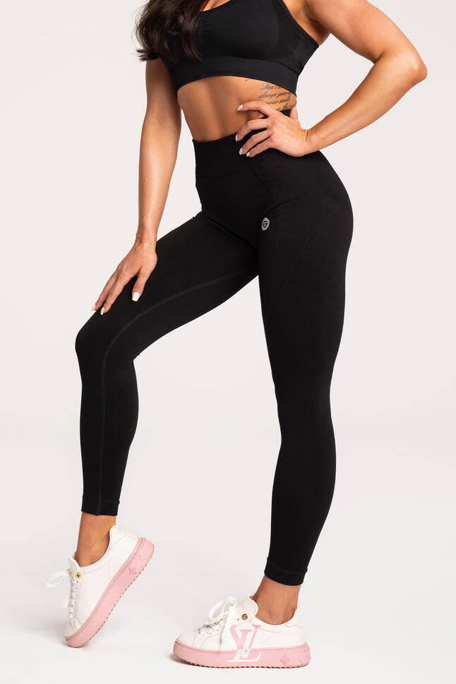 Legginsy fitness damskie Gym Glamour basic