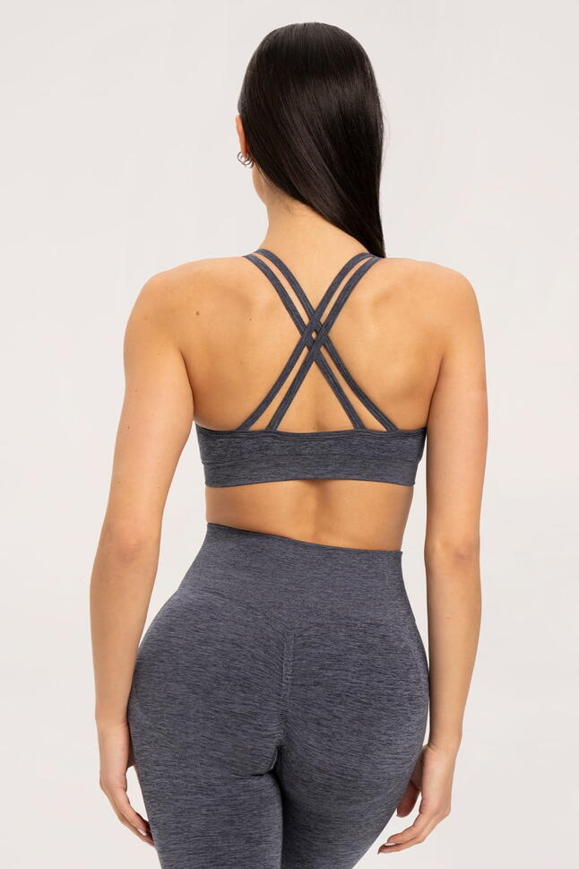Stanik fitness cardio damski Gym Glamour seamless