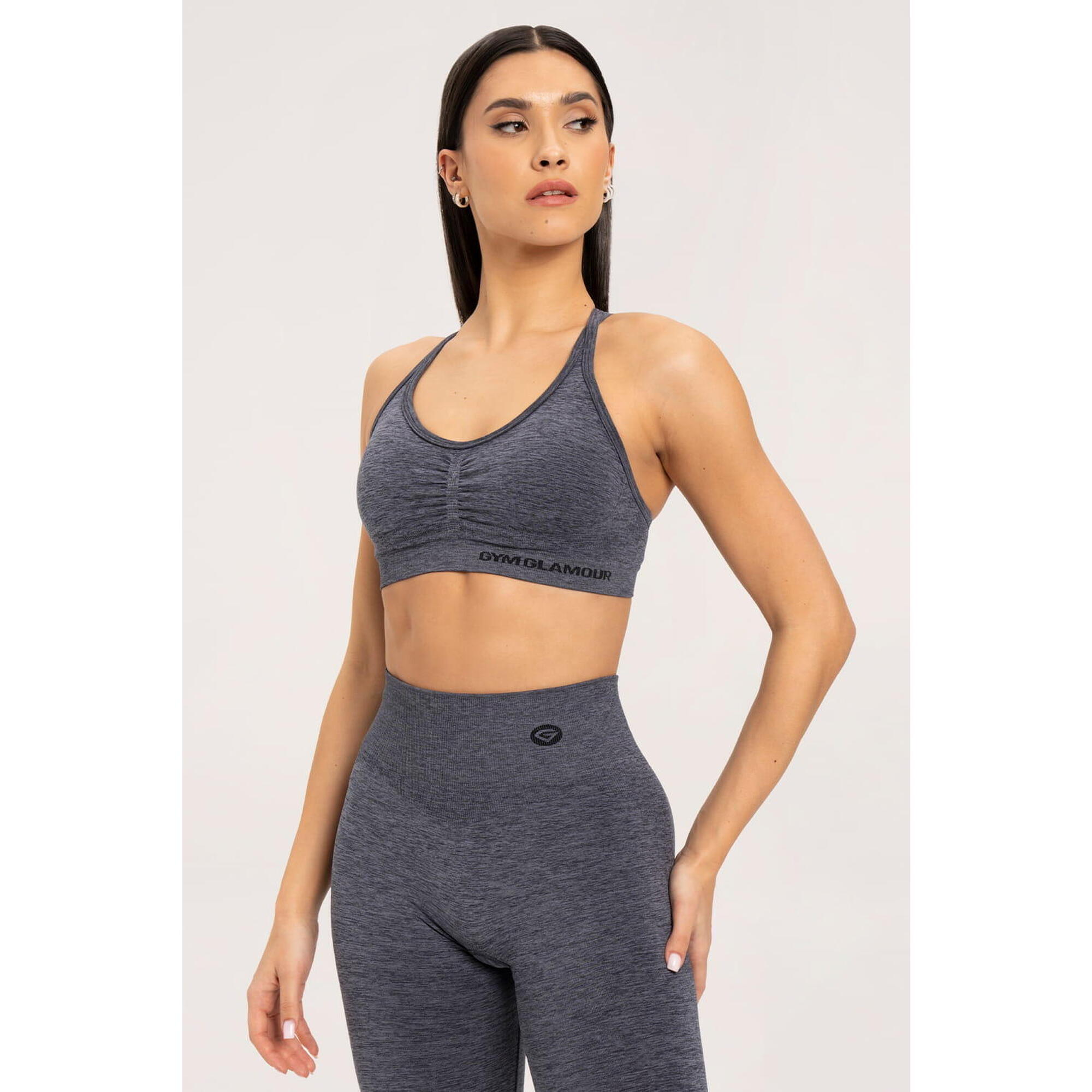 Stanik fitness cardio damski Gym Glamour seamless