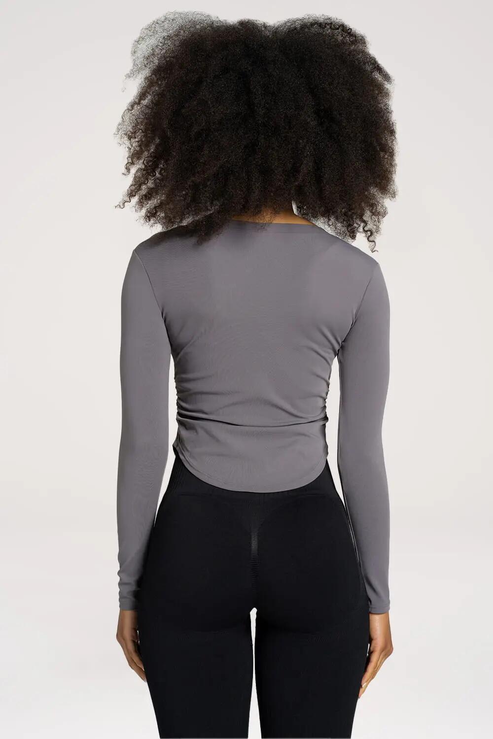 V-Ausschnitt Unterhemd Damen Gym Glamour 2/6