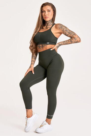 Legginsy fitness damskie Gym Glamour push up 2.0
