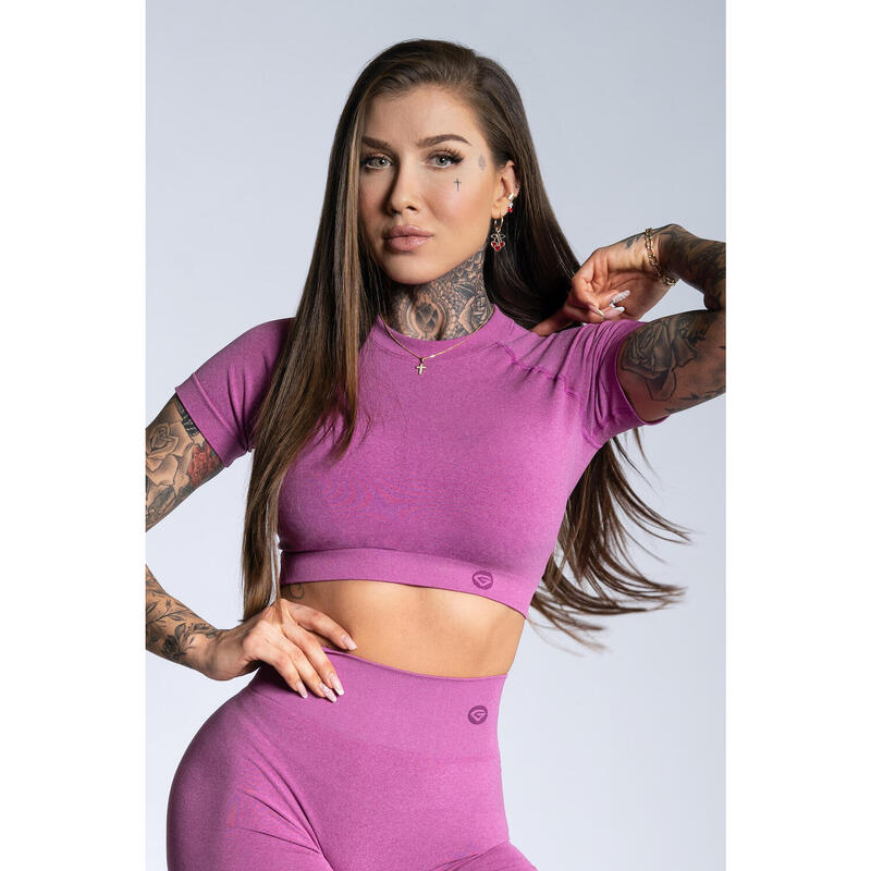 Rashguard fitness damski Gym Glamour Seamless