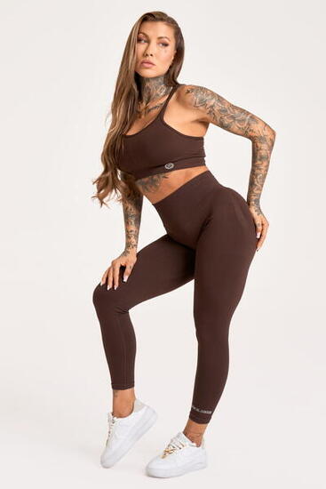 Legginsy fitness damskie Gym Glamour push up 2.0