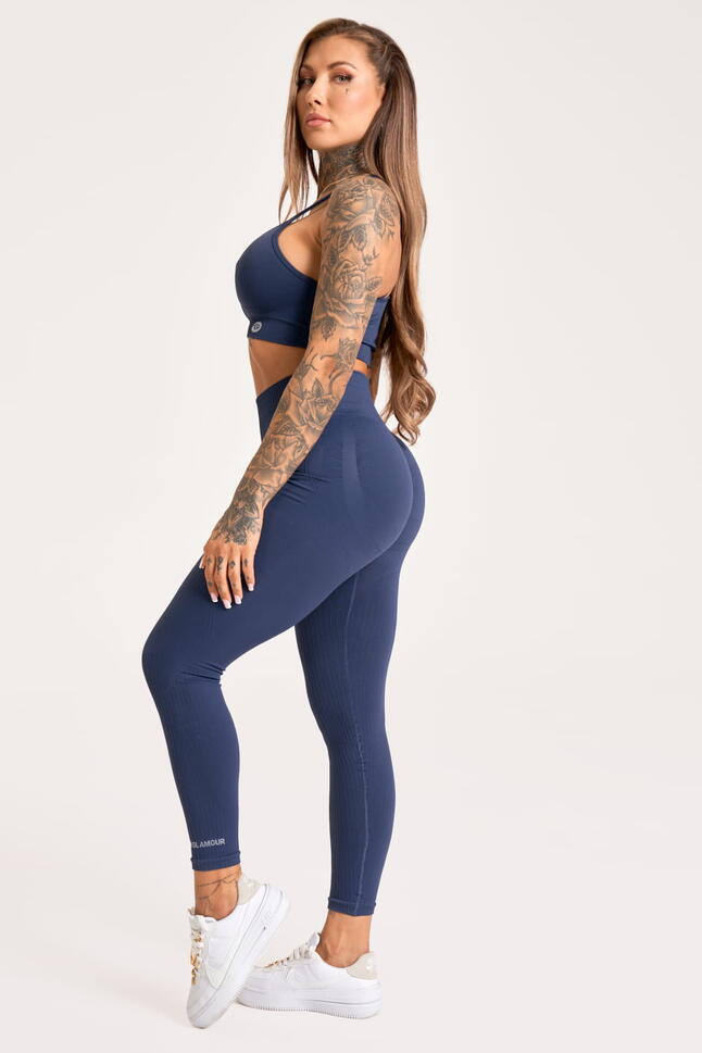 Legginsy fitness damskie Gym Glamour push up 2.0