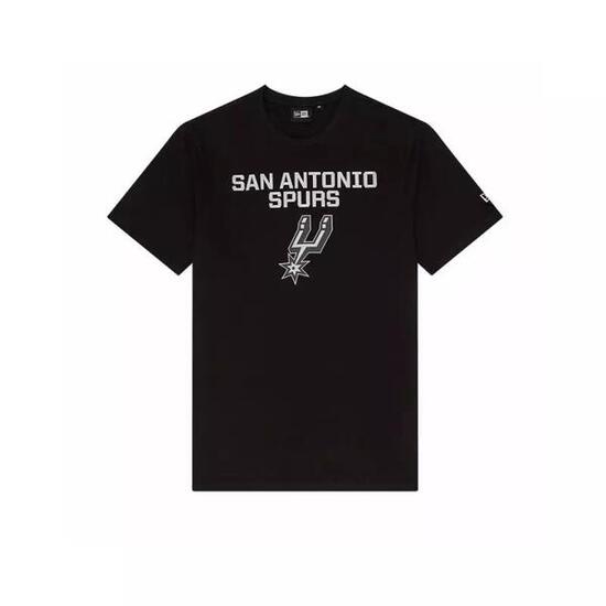 T-Shirt NBA San Antonio Spurs New Era Team logo Noir