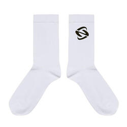 NOMADESHOP Chaussette ETE Blanc