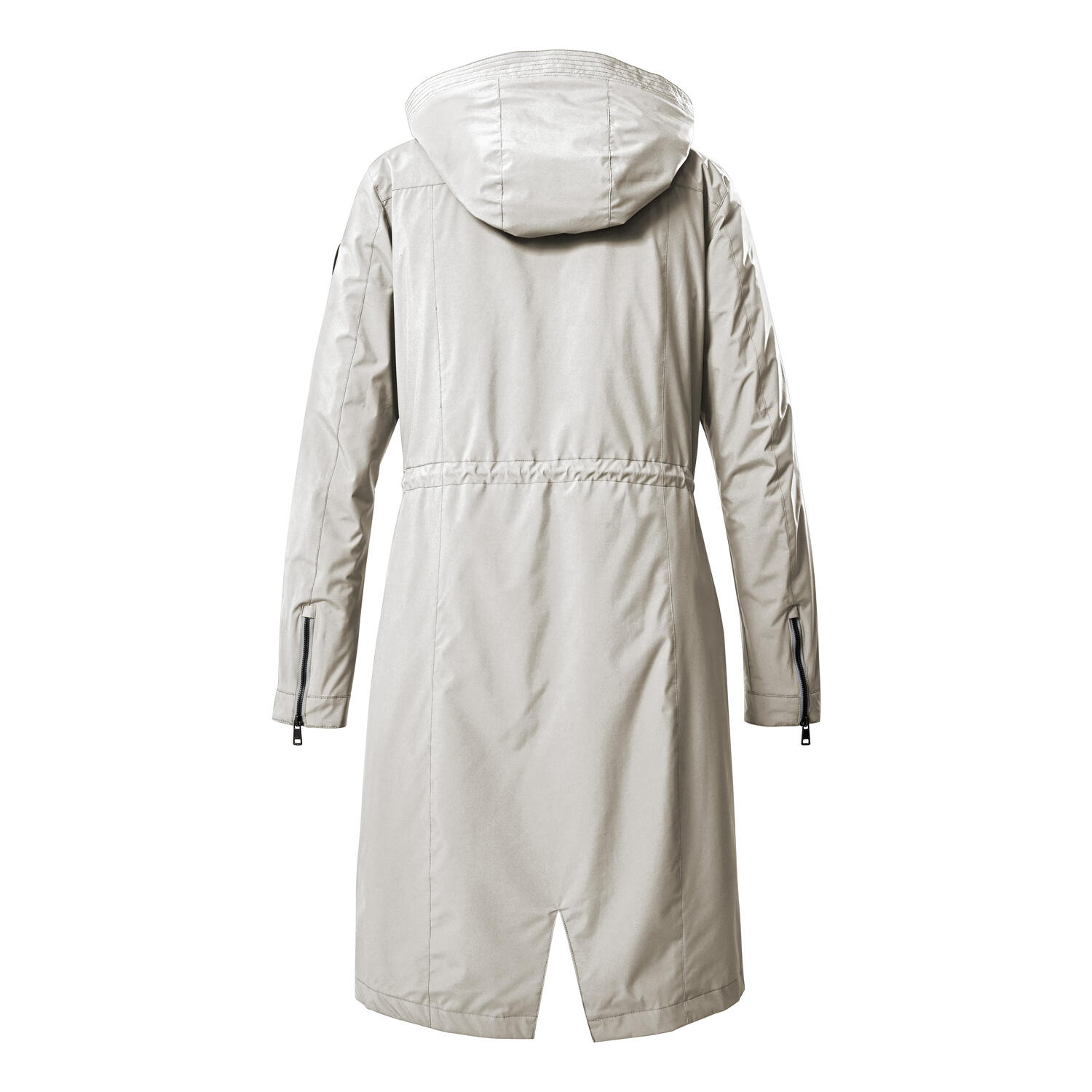killtec GS 34 WMN CT Damen Funktionsmantel mit Kapuze gebrochenes weiss 44 2/3