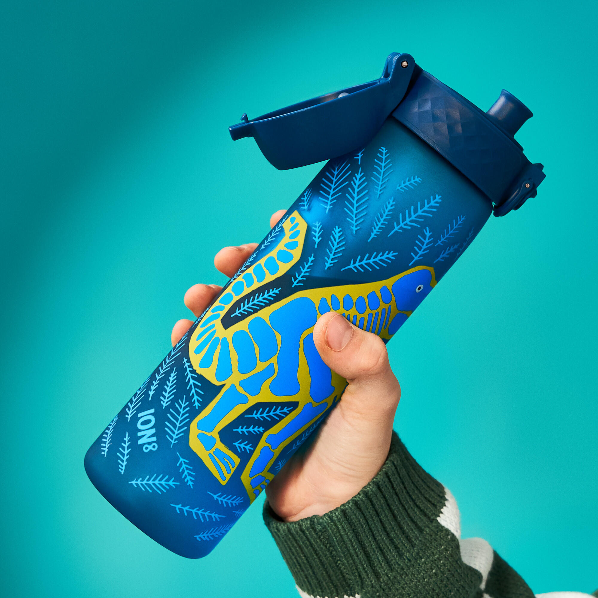 Bidon na wodę ION8 500ml z atestem PZH – szczelny, lekki, bez BPA 3/8