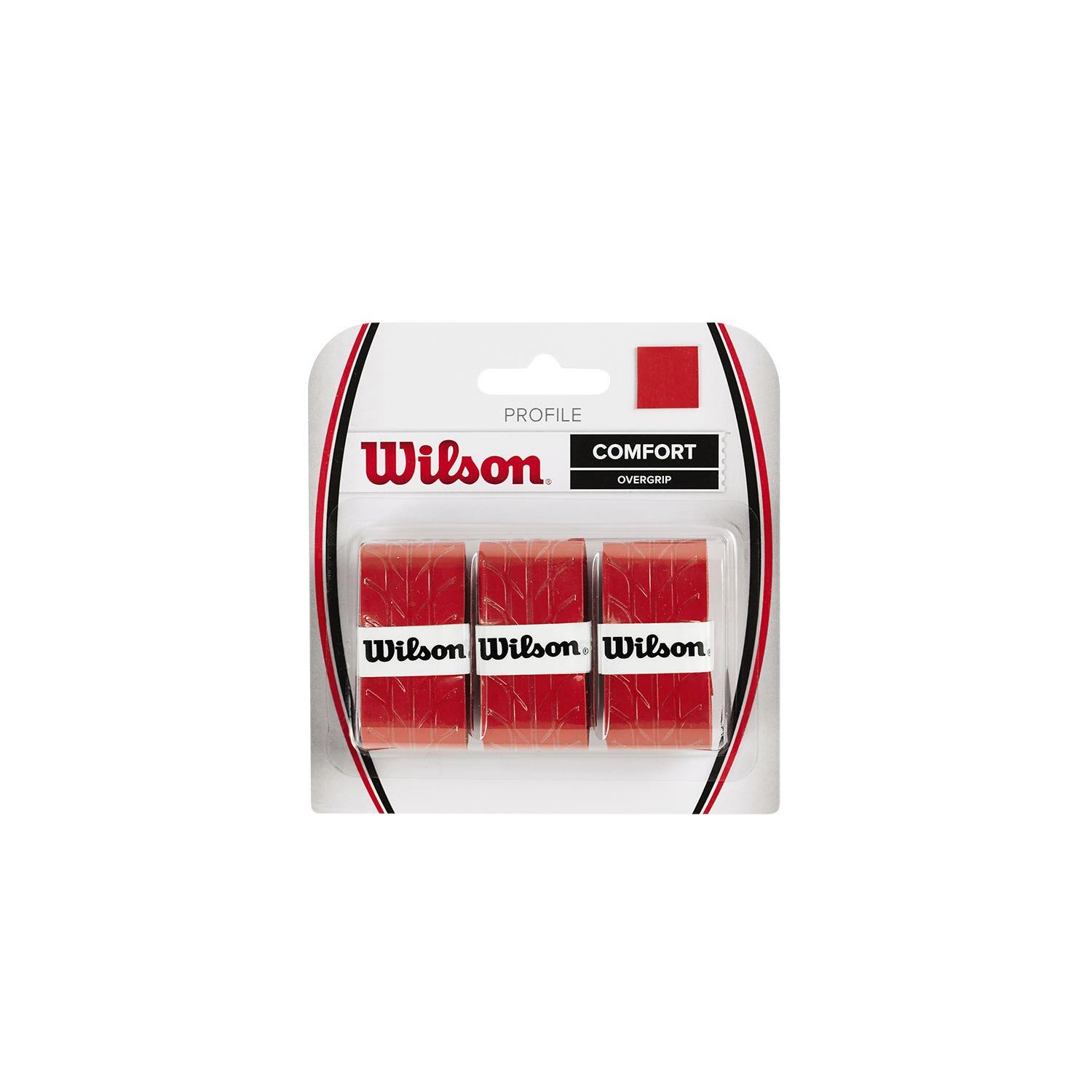 WILSON Wilson Profile Overgrips Rosso
