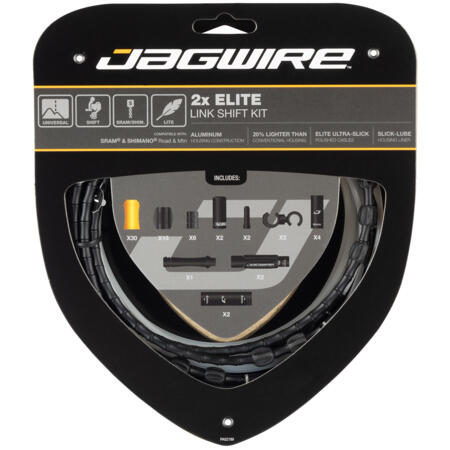 Kit câble de dérailleur Jagwire 2X Elite 3/7