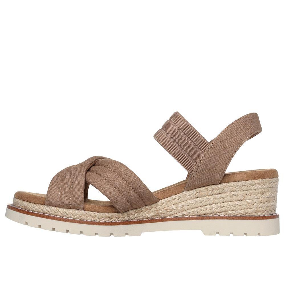 Comda SANDALE FEMME Skechers Bobs Desert Chill Sweet Crossing BEIGE 5/5