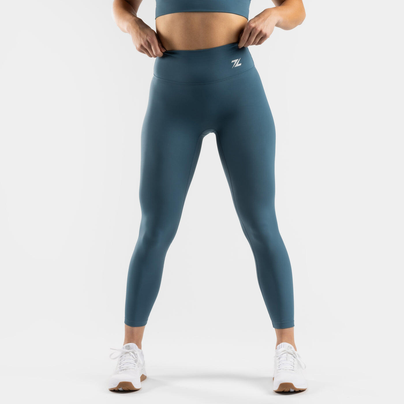 Zeuz - Zeuz Legging Sport Femme Taille Haute - Bleu S - Legging - Bleu - Decathlon