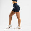 Leggings de sport courts pour femme ZEUZ, bleu marine, taille S 3/7