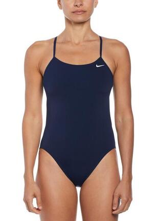 Maillot de bain une pièce Nike Hydrastrong Solid Cutout - Bleu 34