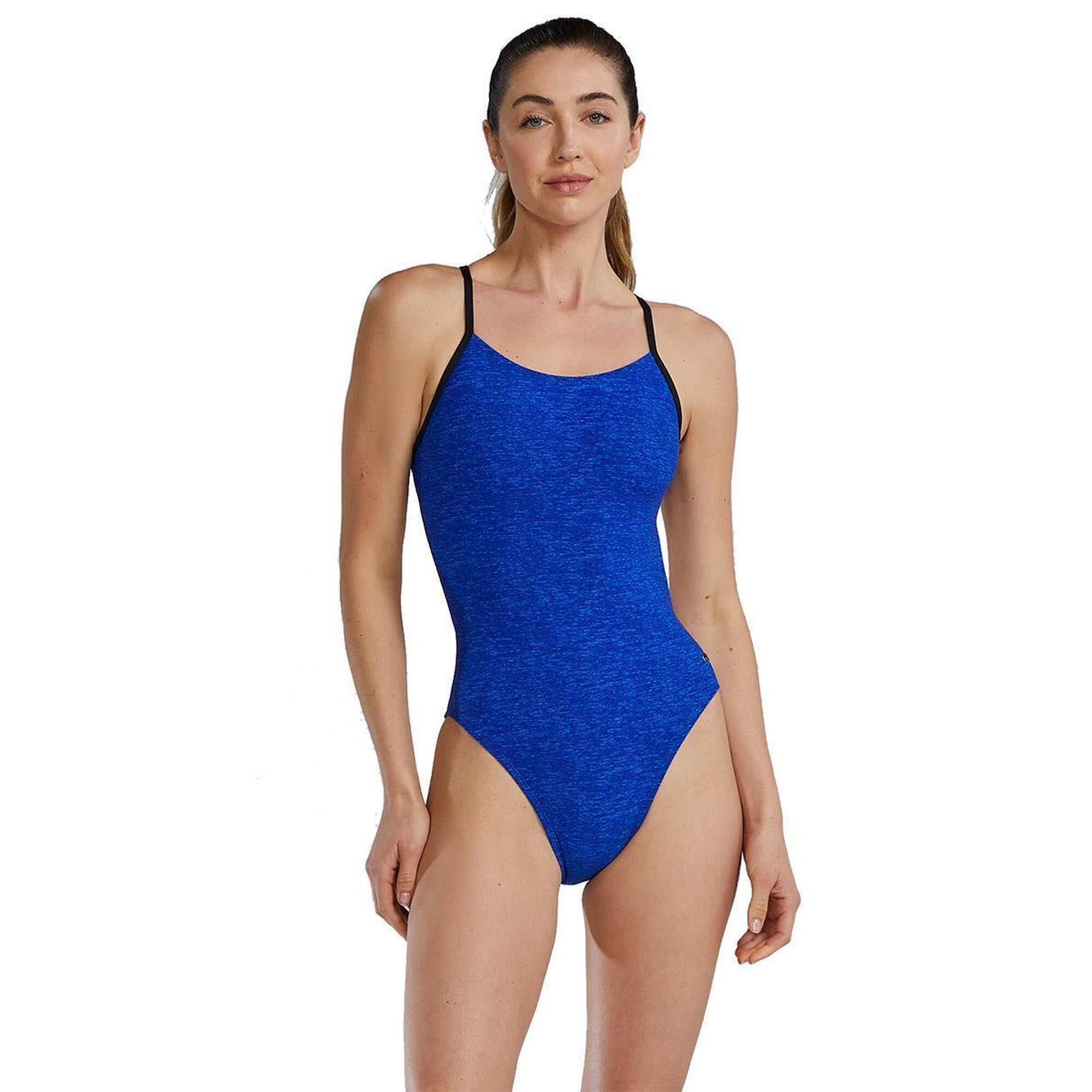Strój Kąpielowy Tyr Durafast Elite Lapped Cutout Fit – Ultramaryna – Rozmiar 26