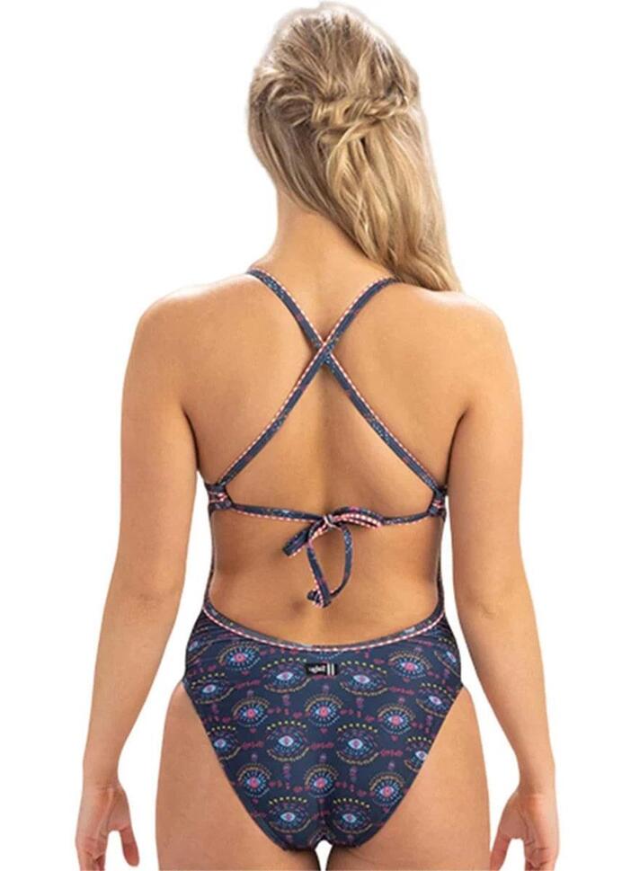 Uglies Revibe Eye Spy Print Swimsuit Tie Back – Rozmiar 30