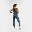 Leggings de sport ZEUZ pour femme, bleus, taille L 5/7