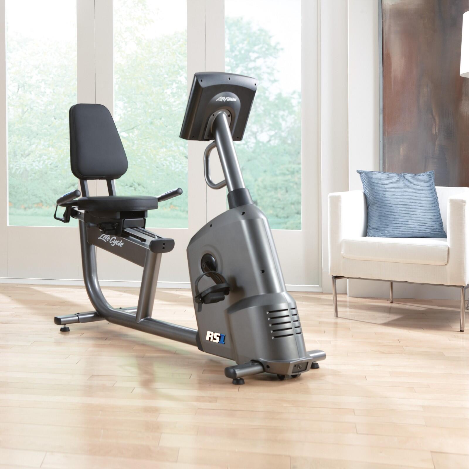 Fietsen - Fitness - Unisex - Rs1 go ligfiets, Engelse console 3/4
