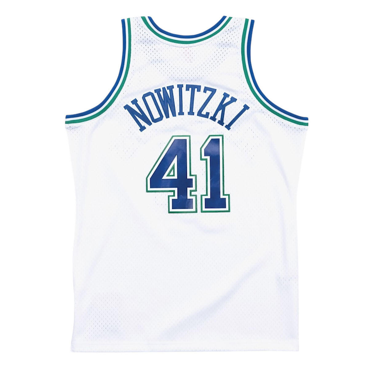 Mitchell & Ness Swingman Jersey Dallas Mavericks Dirk Nowitzki 1998/99 weiß 2/3